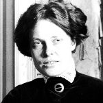 Porträtt Kerstin Hesselgren. Tåg i Bergslagens tåg 9011 är döpt efter Kerstin Hesselgren